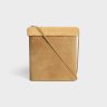 Natural Celine Cross-Body Bags Bucket In Suede Calfskin And Shearling Men