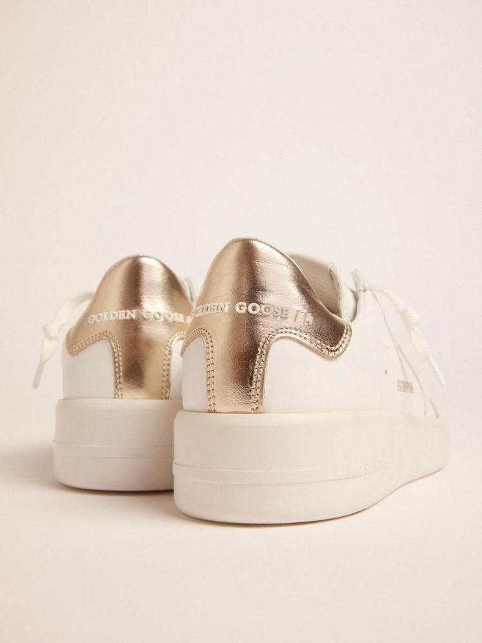 Purestar Women Golden Goose Women’s Purestar Sneakers With Gold-Coloured Heel Tab
