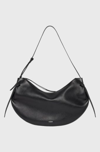 Shoulder Bags Yuzefi Women Jumbo Fortune Cookie - Black