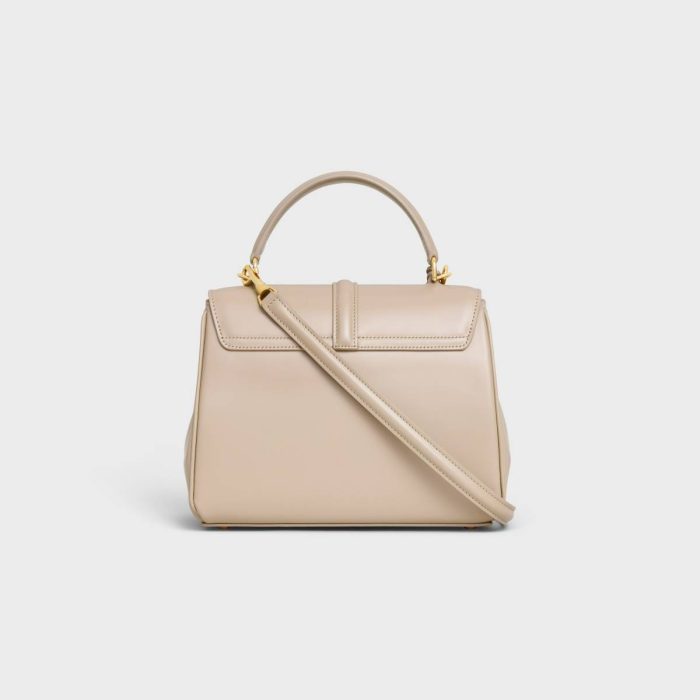Small 16 Bag In Satinated Calfskin Cappuccino Celine Women Cross-Body Bags