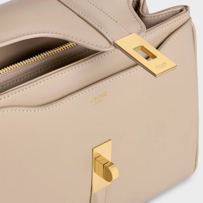 Small 16 Bag In Satinated Calfskin Cappuccino Celine Women Cross-Body Bags
