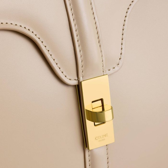 Small 16 Bag In Satinated Calfskin Cappuccino Celine Women Cross-Body Bags