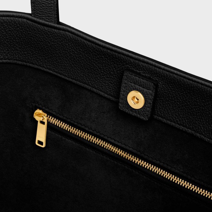 Small Cabas Anaïs Cuir Triomphe In Grained Calfskin Celine Black Women Shoulder Bags