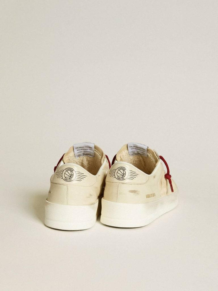 Stardan Men’s Stardan Ltd In Suede With Patent White Leather Star And Heel Tab Men Golden Goose