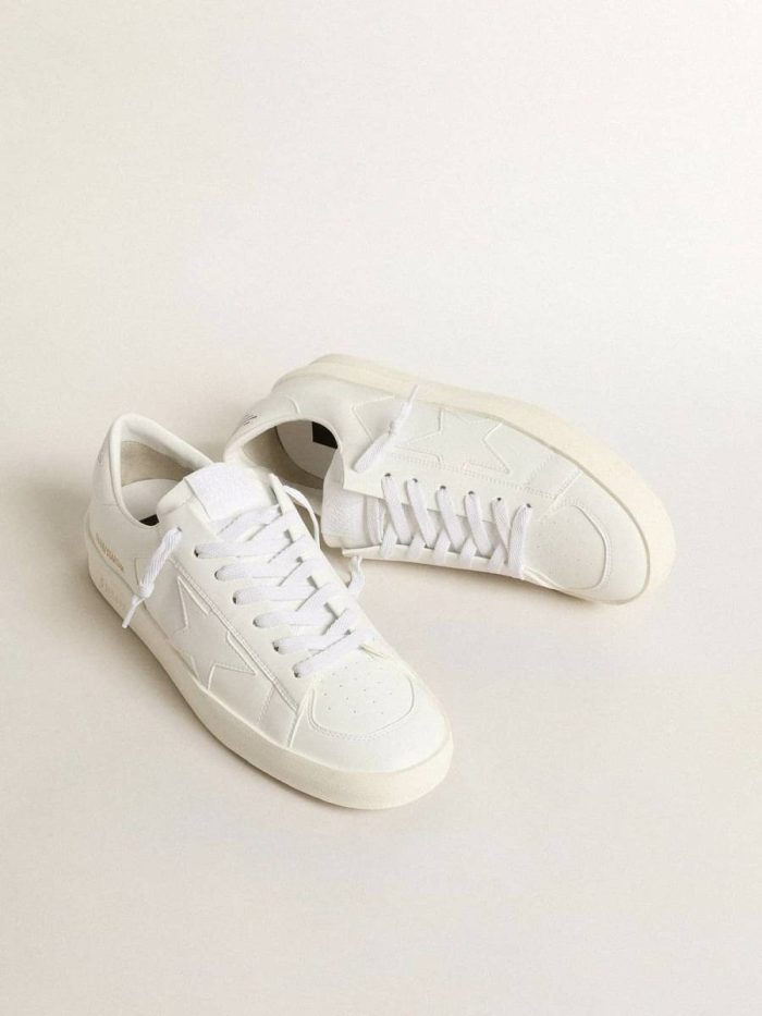 Stardan Women’s Bio-Based Stardan With White Star And Heel Tab Women Golden Goose