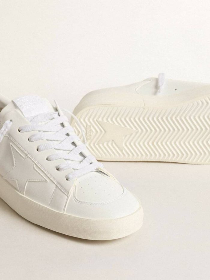 Stardan Women’s Bio-Based Stardan With White Star And Heel Tab Women Golden Goose