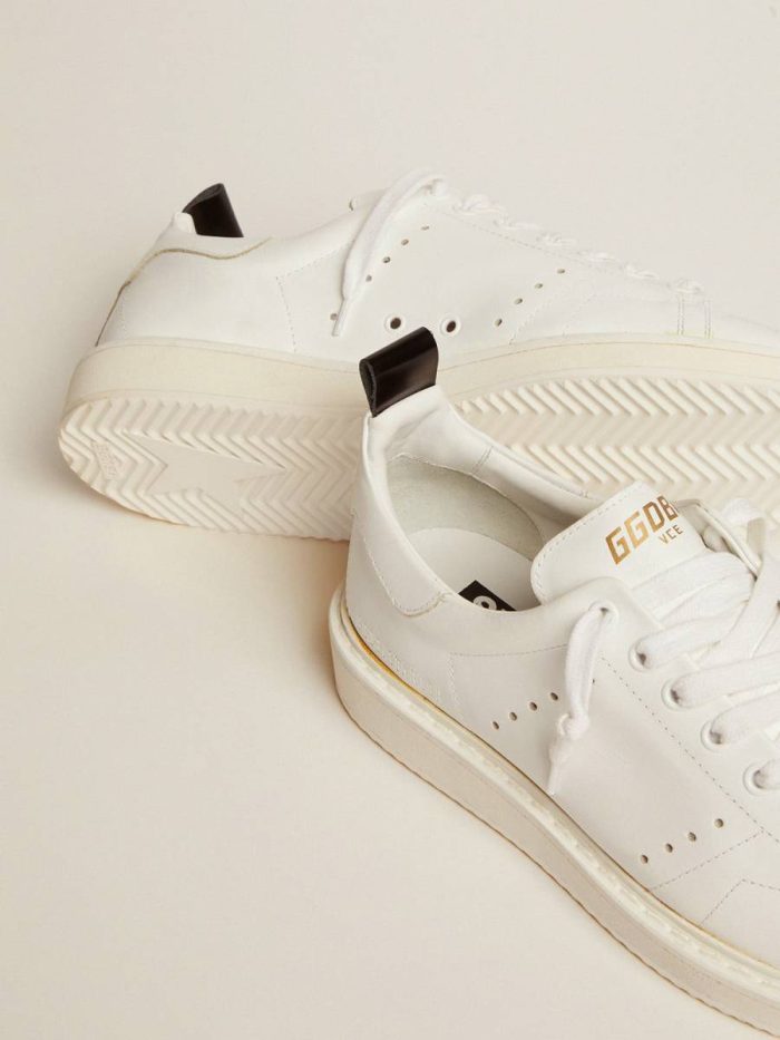 Starter Sneakers In Total White Leather Golden Goose Women Starter