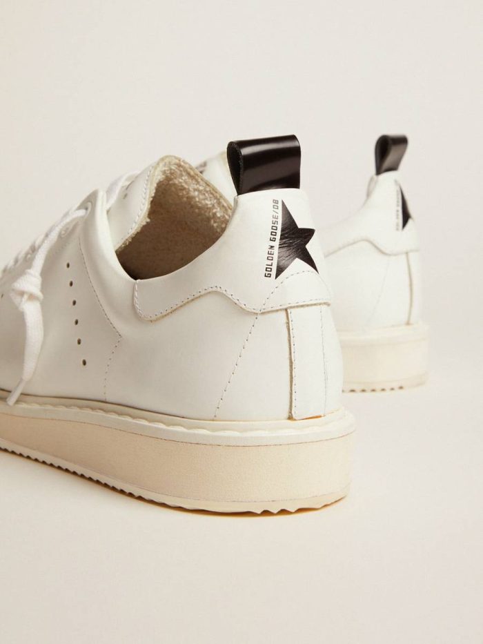 Starter Sneakers In Total White Leather Golden Goose Women Starter