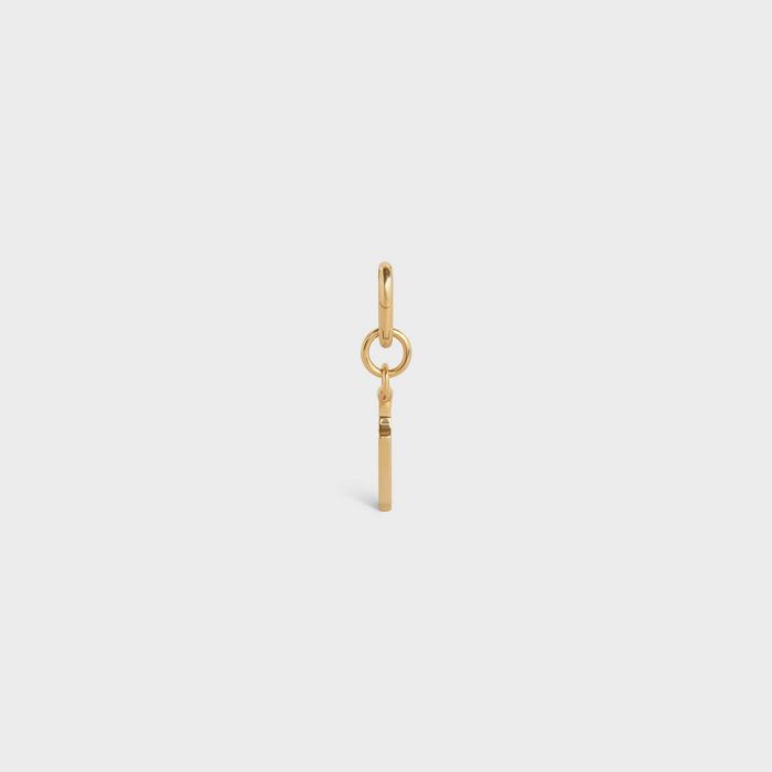Straps And Accessories 16 Charm In Brass Gold Celine Women