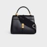 Straps And Accessories Short Strap In Wool With Celine Jacquard Women Black / White