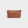 Tan Celine Women Shoulder Bags Shoulder Bag Claude In Braided Natural Calfskin