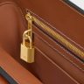 Tan Women Top-Handle Bags Teen Celine Conti Bag In Natural Calfskin