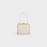 Top-Handle Bags Celine Lana Minaudiere In Lizard Women Pale Beige