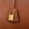 Top-Handle Bags Women Celine Conti Bag In Supple Grained Calfskin Tan