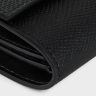 Wallets Celine Small Trifold Wallet In Grained Calfskin Men Black