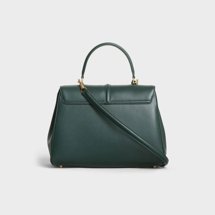 Women Celine Classique 16 Bag In Satinated Calfskin Amazone Top-Handle Bags