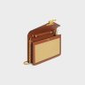 Women Celine Margo Natural / Tan Wallet On Chain Margo In Raffia Effect Textile And Calfskin