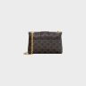 Women Teen Celine Victoire Bag In Triomphe Canvas Cross-Body Bags Tan