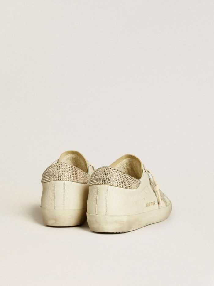 Women’s Super-Star In Nappa Leather With Swarovski Crystal Star And Heel Tab Golden Goose Women Super-Star
