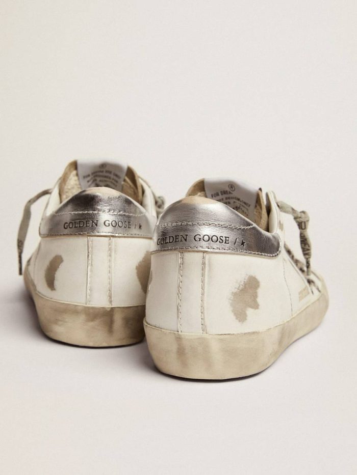 Women's Super-Star With Zebra Print Pony Skin Star Women Super-Star White Golden Goose