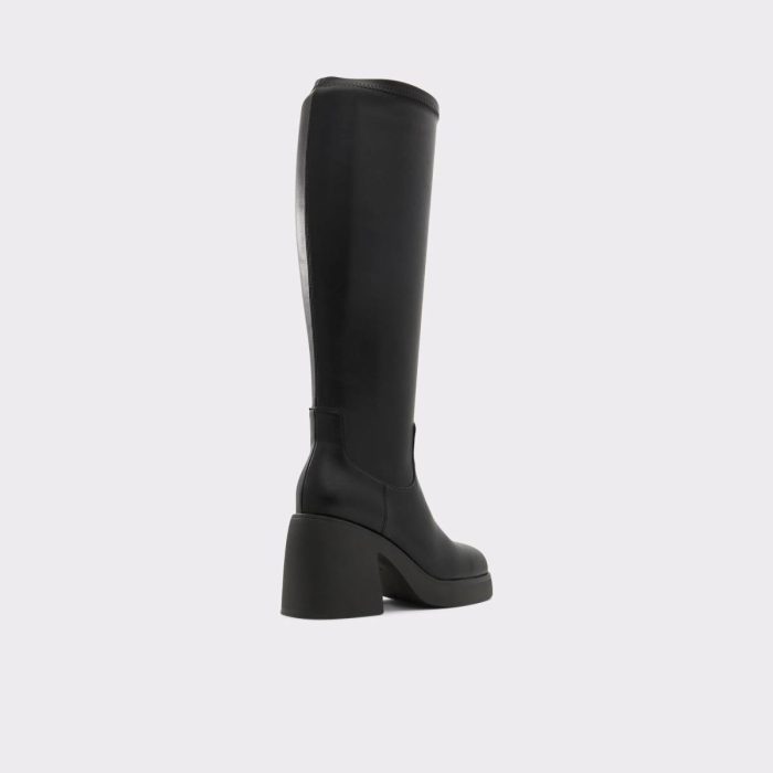 Aldo Auster Black Women's Tall Boots Women Boots Black