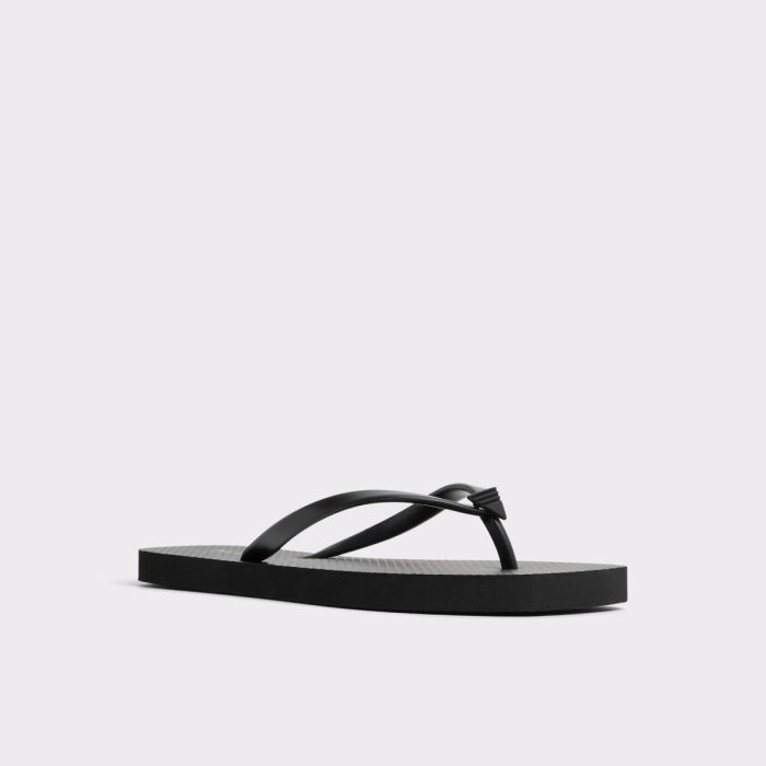 Aldo Beachready Black Women's Jelly Sandals & Flip Flops Women Black Sandals