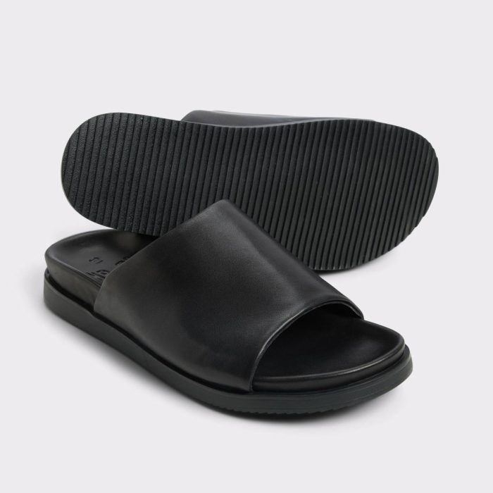 Aldo Black Sandals & Slides Men Valor Black Men's Slides