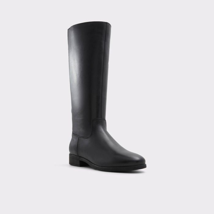 Aldo Boots Women Black Wicoenitall Black Women's Tall Boots
