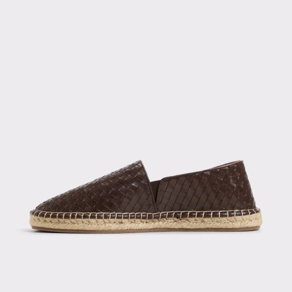 Aldo Carmo Dark Brown Men's Espadrilles Dark Brown Casual Shoes Men