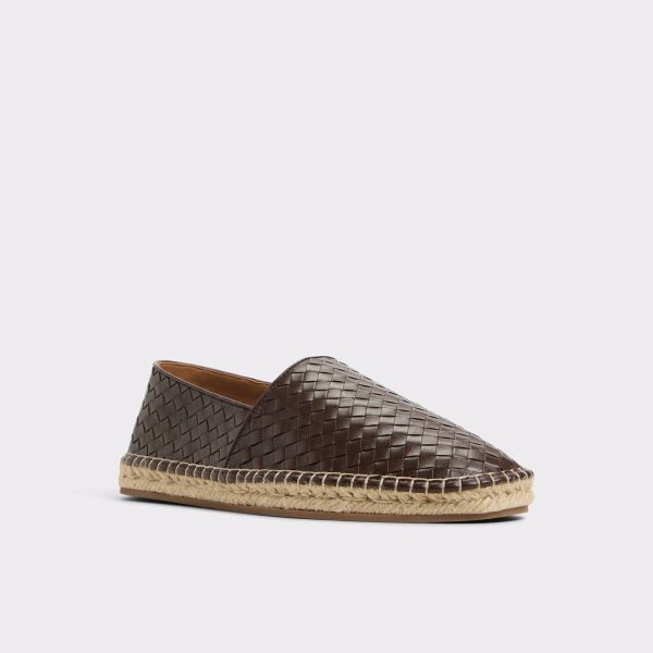 Aldo Carmo Dark Brown Men's Espadrilles Dark Brown Casual Shoes Men