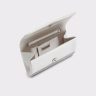 Aldo Clutches & Evening Bags Silver Synthetic Mixed Material Women Fahari Silver Synthetic Mixed Material Women's Clutches & Evening Bags