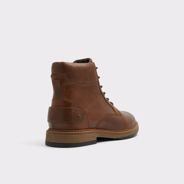 Aldo Cognac Halard Cognac Men's Lace-Up Boots Men Boots