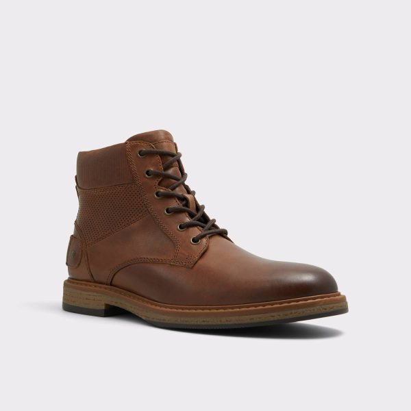 Aldo Cognac Halard Cognac Men's Lace-Up Boots Men Boots