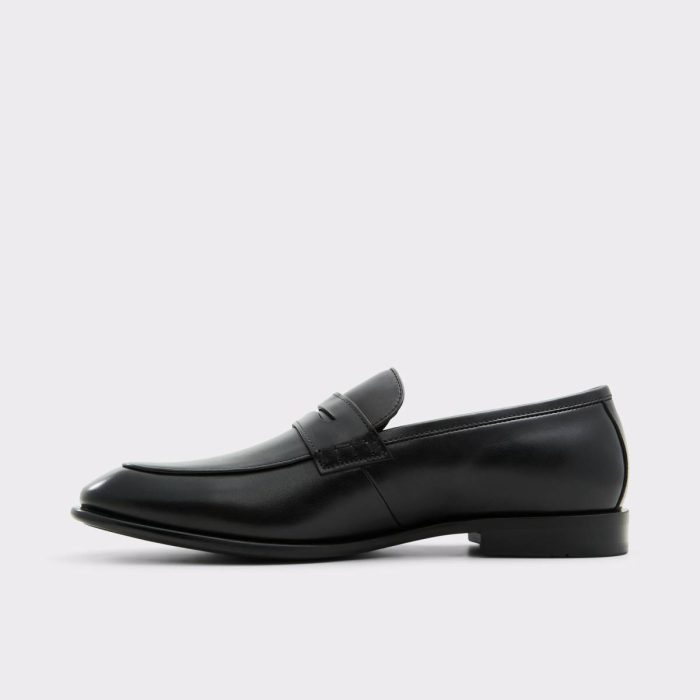 Aldo Darris Black Men's Dress Shoes Black Men Loafers & Slip-Ons