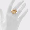Aldo Gold/Clear Multi Jewelry Women Kiliwiel Gold/Clear Multi Women's Rings