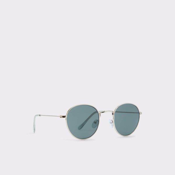 Aldo Kangaloon Gold Men's Round Men Gold Sunglasses
