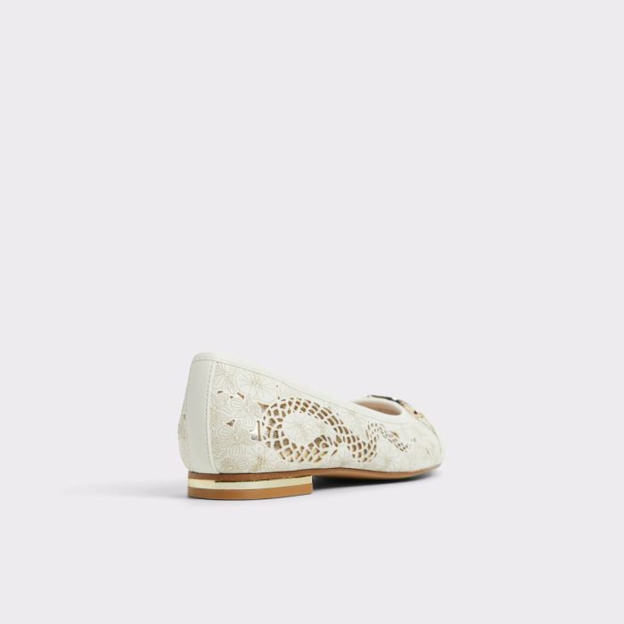 Aldo Krishelle White/Multi Women's Ballet Flats Women White/Multi Ballet Flats