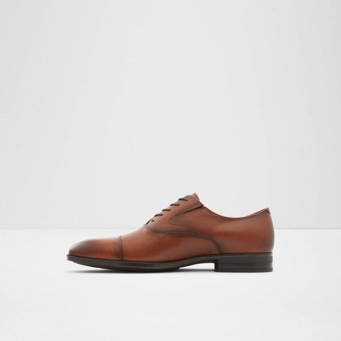 Aldo Men Cognac Miraylle Cognac Men's Oxfords & Lace-Ups Oxfords & Lace-Ups