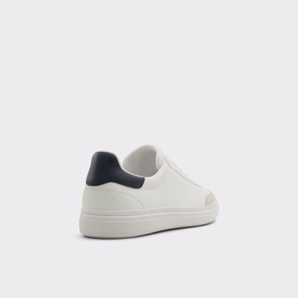 Aldo Men White Sneakers Lido White Men's Low Top