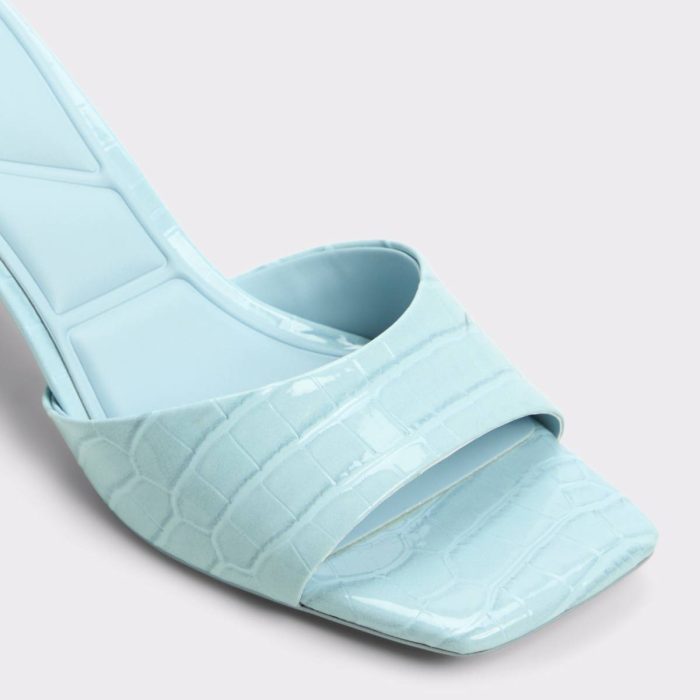 Aldo Pastel Blue Enchanting-Xt Pastel Blue Women's Heeled Mules Women Heels