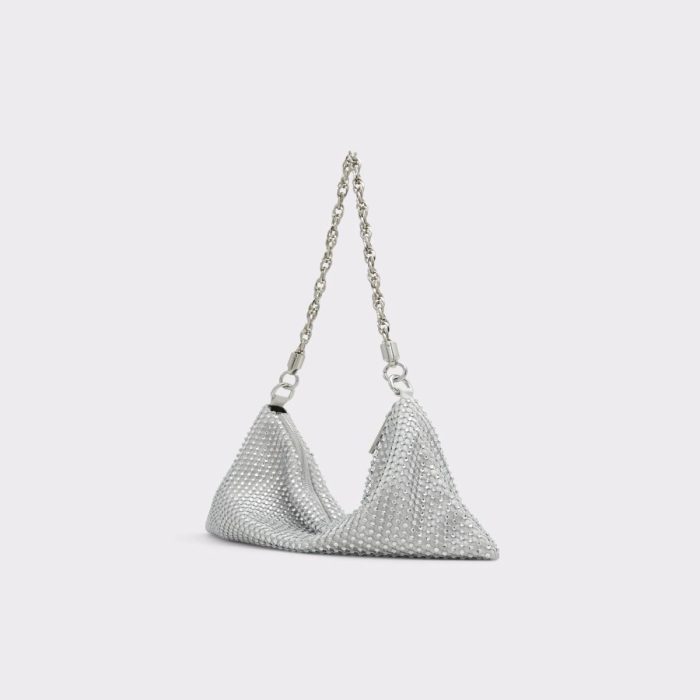 Aldo Shoulder Bags Silver/Clear Multi Darlingsidex Silver/Clear Multi Women's Shoulder Bags Women