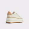 Aldo Sneakers Garelia Cream Women's Platform And Wedge Sneakers Cream Women