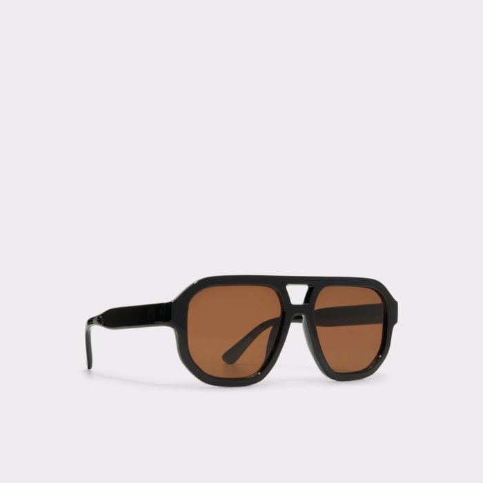 Aldo Sunglasses Black Men Elaurien Black Men's Aviator