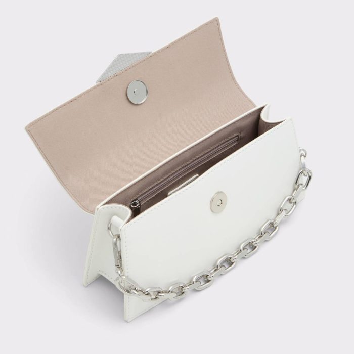 Aldo White Dhelliax White Women's Top Handle Bags Top Handle Bags Women
