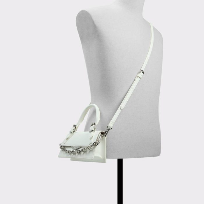 Aldo White Dhelliax White Women's Top Handle Bags Top Handle Bags Women