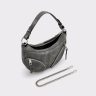 Aldo Women Beranyyx Dark Grey Women's Shoulder Bags Dark Grey Shoulder Bags