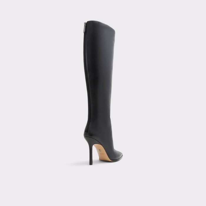 Aldo Women Black Maybellie Black Women's Tall Boots Boots