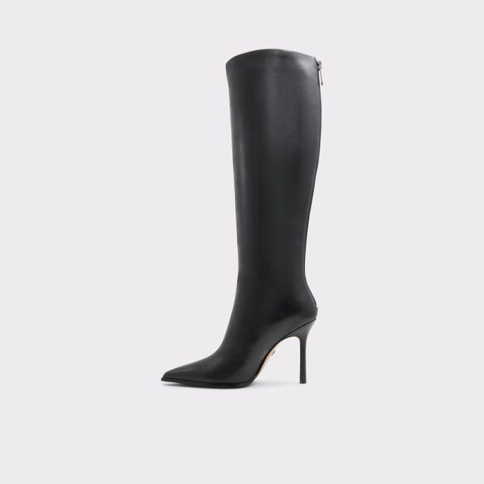 Aldo Women Black Maybellie Black Women's Tall Boots Boots
