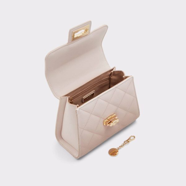 Aldo Women Borgnineex Pink Overflow Women's Top Handle Bags Top Handle Bags Pink Overflow