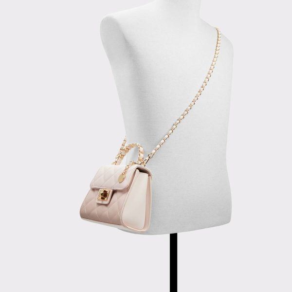 Aldo Women Borgnineex Pink Overflow Women's Top Handle Bags Top Handle Bags Pink Overflow